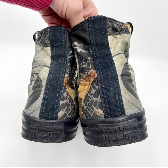 CONVERSE X DC COMICS Batman Bat Signal High Top Chuck Taylor Sneakers - Picture 7 of 15